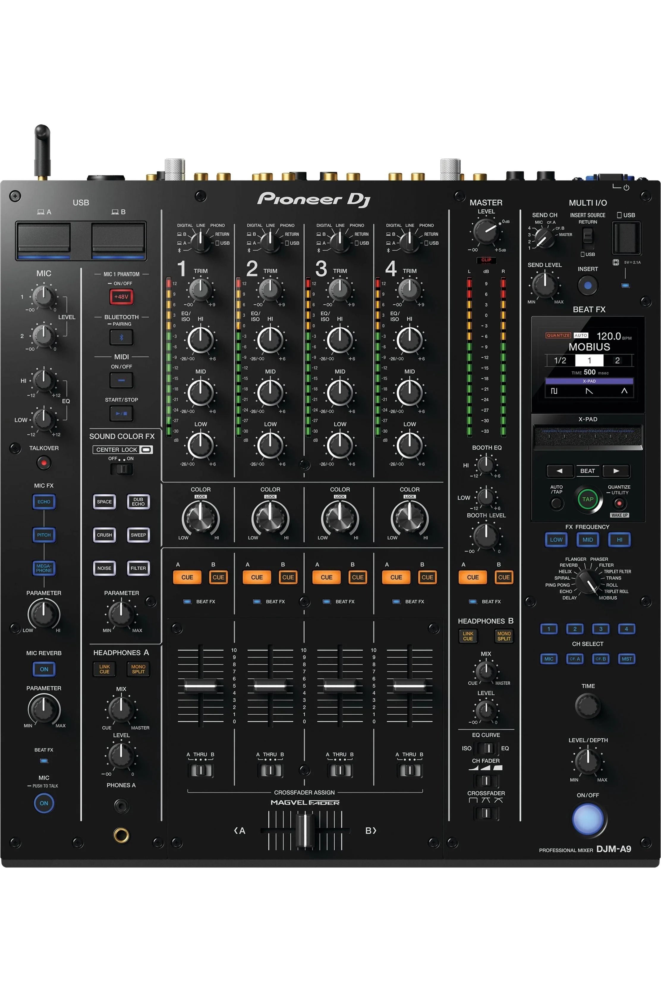 Pioneer DJ DJM-A9 4-Channel Club Standard DJ Mixer