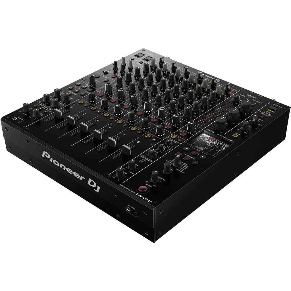 Pioneer DJ DJM-V10-LF, 6-Channel Professional DJ Mixer with Long Fader