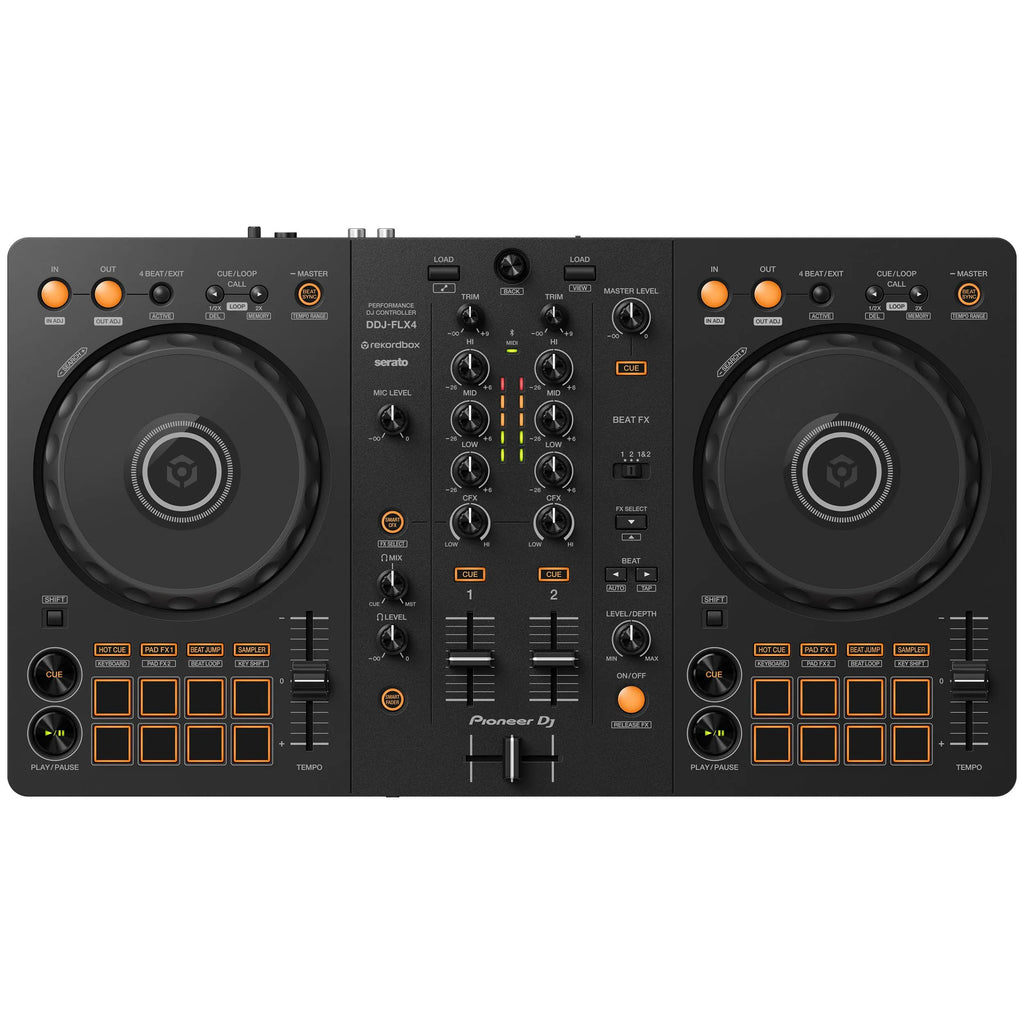 Pioneer DJ DDJ-FLX4 – 2-Channel DJ Controller (Black)
