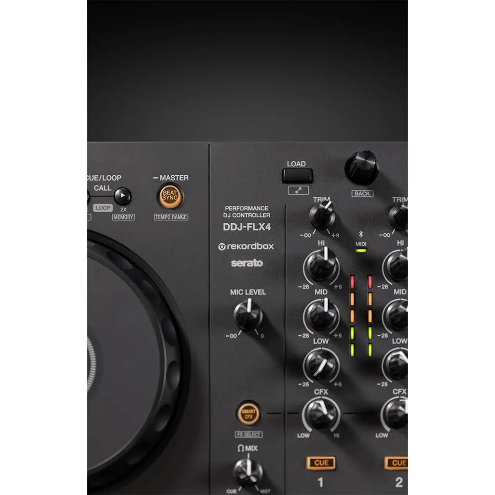 Pioneer DJ DDJ-FLX4 – 2-Channel DJ Controller (Black)