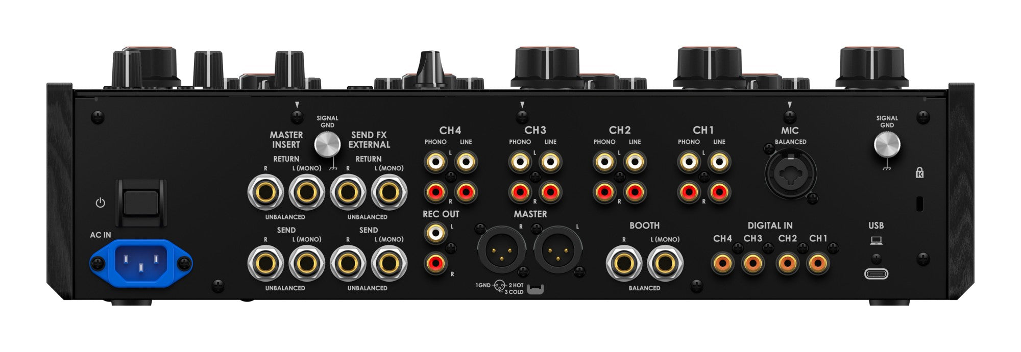 AlphaTheta Euphonia 4-channel Rotary Mixer