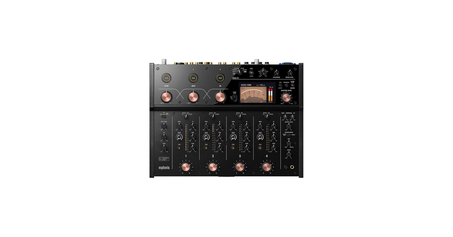 AlphaTheta Euphonia 4-channel Rotary Mixer
